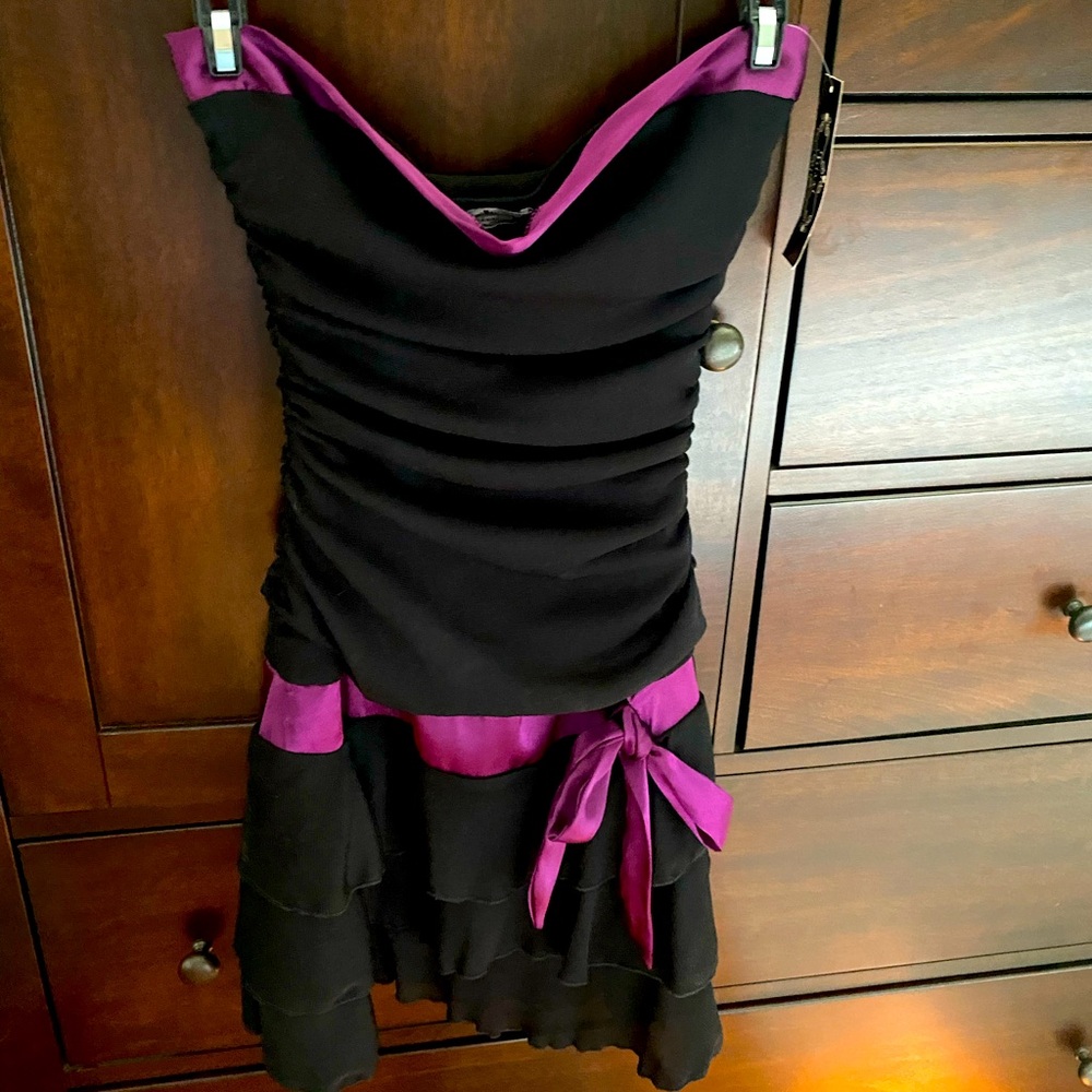 Strapless dress. Size is a Junior large